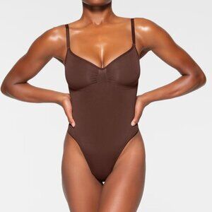 SKIMS Seamless Sculpt Sculpting Bodysuit | Cocoa | Size 2X